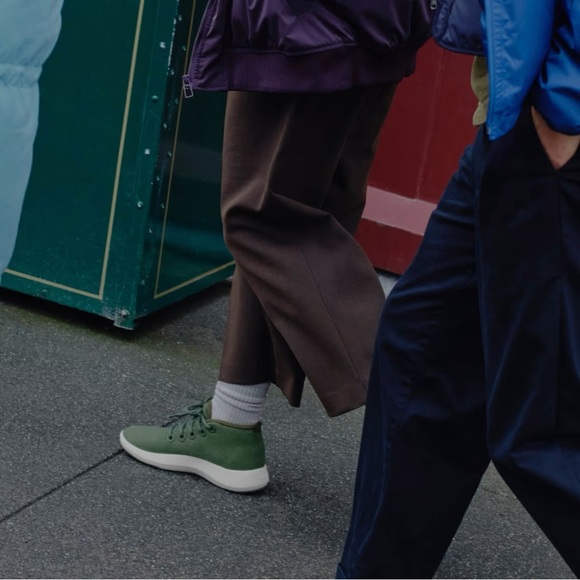 ALLBIRDS Wool Runner-Up Mizzle Water-Repellent High-Top Sneaker Women Sz 8 $145 - Picture 3 of 10